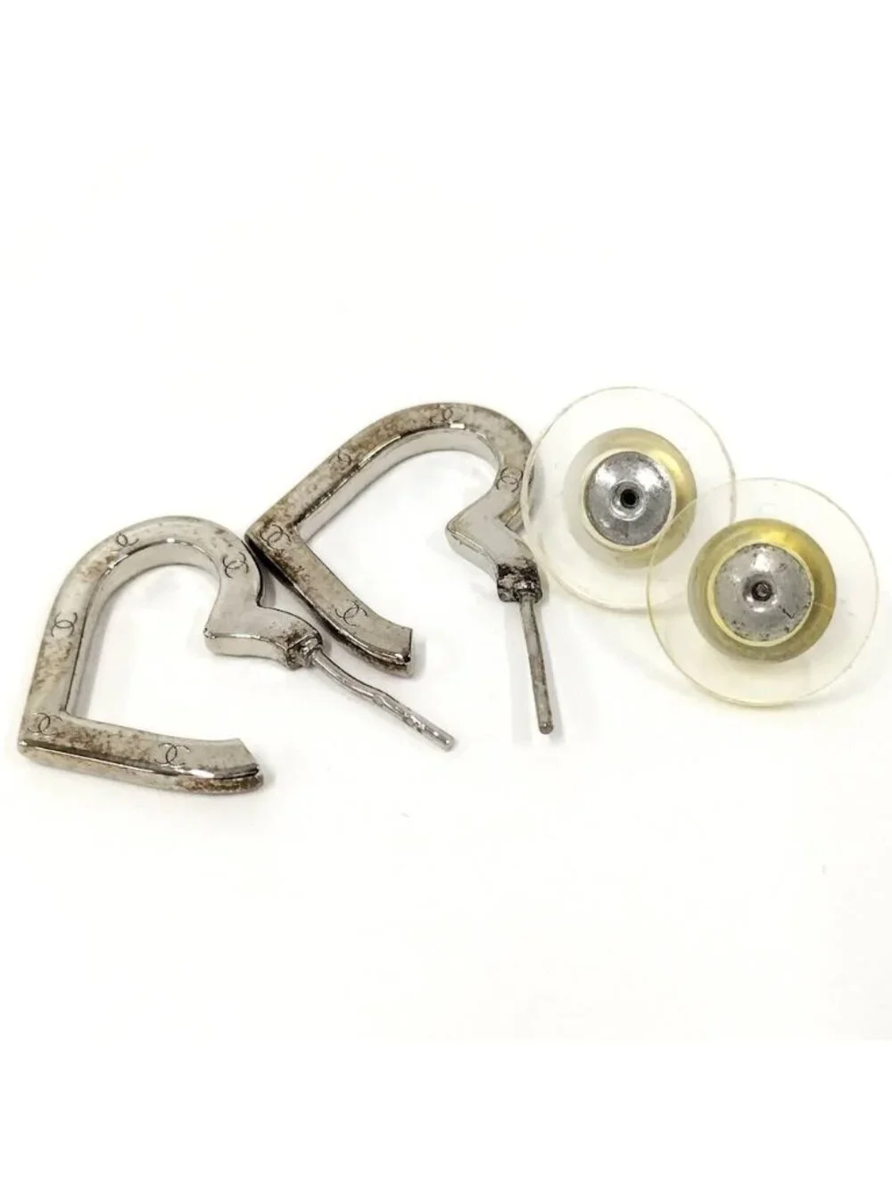 Chanel Earrings Silver